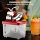 VEVOR 110V Commercial Ice Crusher 440LBS/H, ETL Approved 300W Electric Snow Cone