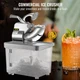 VEVOR 110V Commercial Ice Crusher 440LBS/H, ETL Approved 300W Electric Snow Cone