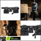 Awp Carpenter Tool Rig Carry Handles Premium Air Mesh Padded Belt color Black