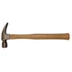 Westward 6Dwj0 Rip-Claw Hammer, Hickory, Milled, 20 Oz