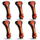 MorTime 6 Pack Car Safety Hammer Window Breaker, Emergency Escape Tool,... 