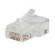 Klein Tools VDV826-729 Pass-Thru Modular Data Plug, RJ45 CAT6, Connectors