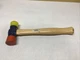 ESTWING DFH12 Mallet Hammer Rubber Dual Faced, Red/yellow USA