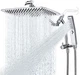G-Promise All Metal 14 Inch Shower Head with Massage Mode 14 Inch, Chrome 