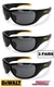 3- DeWalt Safety Glasses SMOKE GRAY Work Eyewear UV ANSI Z87+ Tinted Sunglasses