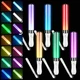 Lewtemi 6 Pcs Reusable Light Sticks 15 Color 2 Lighting Modes Lightsticks Mul...