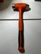 Snap On HBBD40 40oz Dead Blow Ball Peen Hammer Orange Pre-owned great condition