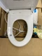 Toto SW4736AT40 WASHLET S7A Elongated Auto Open/Close Seat, PARTS ONLY DAMAGED
