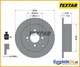 2pcs Brake Disc Pro Textar 92161303 for Hyundai Getz i20