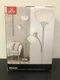 Globe Electric Delilah 72" Silver Floor Lamp w/ Reading Light - Model 67134