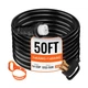 VEVOR 50FT 50 Amp Generator Extension Cord, STW 45446 + 45505 125V 250V Gener...
