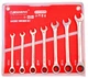 JRSDRIVE 7Pcs SAE Full Polished Chrome Plated Ratchet wrench Set | E-2257