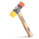 Estwing - DFH-12 Rubber Mallet - 12 oz Double-Face Hammer with Soft/Hard Tips...