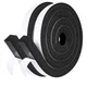 AC Window Seal Kit 1 x Neoprene Foam Tape 6.5FT Black USLPM2525-R fowong Weather
