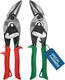 MIDWEST Special Hardness Aviation Snip - Left and Right Cut Offset Stainless ...