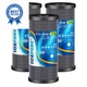 ICEPURE 10"X4.5",1 Microns Whole House Sediment Activated 3 Count (Pack of 1)