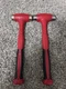 Two Snap On 16 oz Ball Peen Soft Grip Dead Blow Hammer.