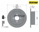 2pcs Brake Disc Pro Textar 92161303 for Hyundai Getz i20