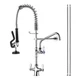 Kitchen Faucet Single Hole 27 Deck Mount Pre Rinse Sprayer iVIGA VSK80C-25 Sink