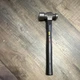 Stanley 54-032 Ball Peen Hammer Steel Head Hickory Handle Black Silver 12 oz