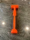 Snap-On hbfe16 16 ounce dead blow soft grip hammer  orange