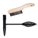 2 Pack Welding Chipping Hammer and Wire Brush Set, 11" with Coil... 