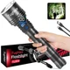 Tughlax Rechargeable Flashlights High Lumens, 90,000 Lumens Super Bright LED ...