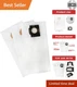 Lightweight Disposable Fleece Dust Bags for Milwaukee 0960-20 & 0970-20 Vacuums