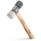 ESTWING Rubber Mallet - 24 oz USA Made Double-Face Hammer 24 oz, Multicolor 