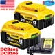 Pack Battery/Charger For DeWalt 20V 20 Volt MAX 8.0 /12.0Ah DCB205 DCB206 DCB200