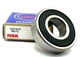 NEW NSK 6203 VV Deep Groove Ball Bearing, Rubber Sealed 17x40x12 mm