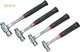 Proto J1304AVPS Antivibe Ball Pein Hammer Set, 4-Piece, Alloy Steel
