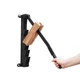 BiggerFire Carbon Steel Wall Mounted Firewood Kindling Splitter Large, Black 