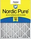 Nordic Pure 20x24x4 (3 5/8) Pleated MERV 10 Air Filter 1 Pack