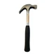 VINTAGE STANLEY WORKMASTER 51-490 16 OZ Claw Nail Hammer Steel Handle USA NOS