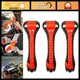Emergency Car Safety Hammer Set - 3-in-1 Window Breaker & Seat Belt Cutter for A