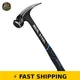 Real Steel 21 Oz Forged Milled Face Framing Hammer - Black