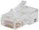 KLEIN TOOLS - RJ45 Pass Through Plugs, RJ45 Cat6, 10 Pack