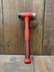 Snap On 16oz Plastic Tip Hammer | Red | HBPT16 | Non Sparking Multiposition Grip