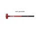 Tone BHAD-80 Double-Ended Hammer Red/Black 8lb