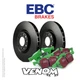EBC Rear Brake Kit Discs & Pads for Saab 9-5 2.3 Turbo 182 2008-2010