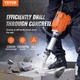 VEVOR Demolition Jack Hammer, 2200W Electric Jackhammer Heavy Duty, 1350 BPM Con