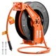 VEVOR Retractable Air Hose Reel 50 FT x 3/8 Inch Air Hose Reel with Double Arm