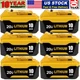 2-6Pack 10AH For Dewalt 20V 20 Volt Max XR Lithium Battery DCB206 DCB205 DCB200