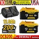 1-4X For DeWalt 20V 20Volt Max 12.0AH Lithium Ion Battery/Charger DCB206/DCB200✅