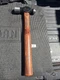 Sears CRAFTSMAN USA 38467-32oz Ball Peen Pein Hammer Black Head Light use