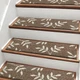 TANVILL 30"x8" Carpet Stair Treads Non-Slip Set 15