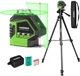 Laser Level with Tripod 60 Inch, Huepar Self Leveling Laser Level with 2 Plumb D