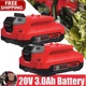 PACK For Craftsman V20 20 Volt MAX 3.0Ah Li-ion Battery CMCB204 CMCB202 CMCB205