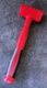 New!  Snap on hbfe16 16 ounce soft grip dead blow hammer red